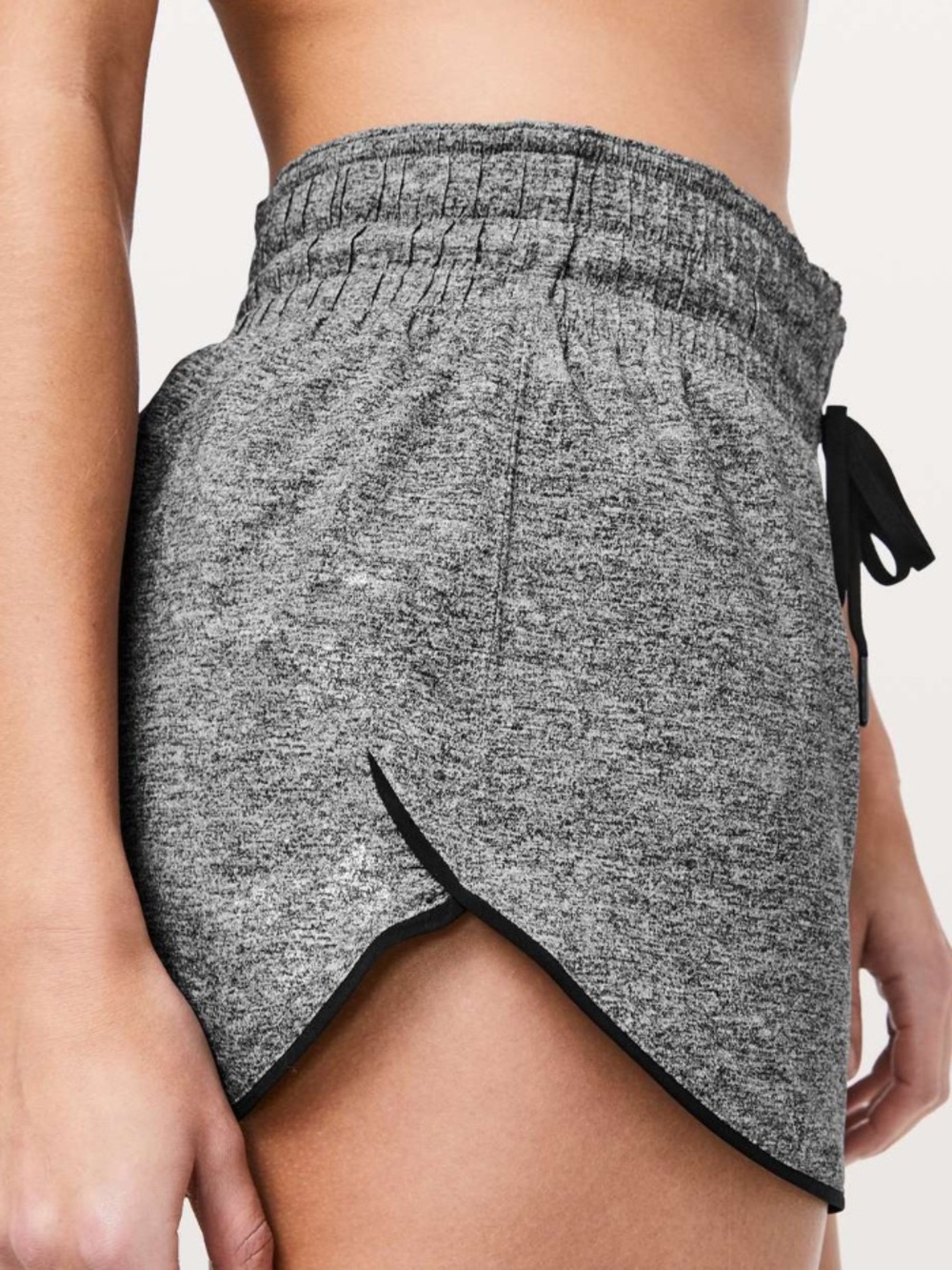 Lululemon Reversible Choose-A-Side 3" Shorts Black/ Grey